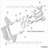 VORDERBREMSE CALIPER