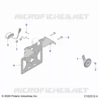 ELEKTRIC, HORN, AND LICENSE PLATE LIGHT