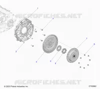 ENGINE, ÃŒBERTRAGUNG ADAPTOR AND FLEX PLATE 