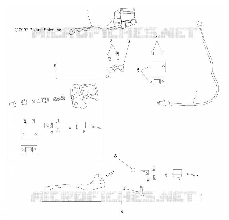 VORDERBREMSE MASTER CYLINDER