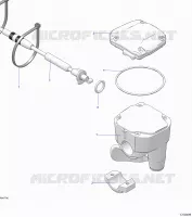 LENKUNG, CONTROLS, THROTTLE ASM. AND CABLE