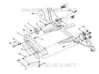 RECHTS KETTEN ??COVER ASSEMBLY 250 6X6 / W928727 (4922842284030A)