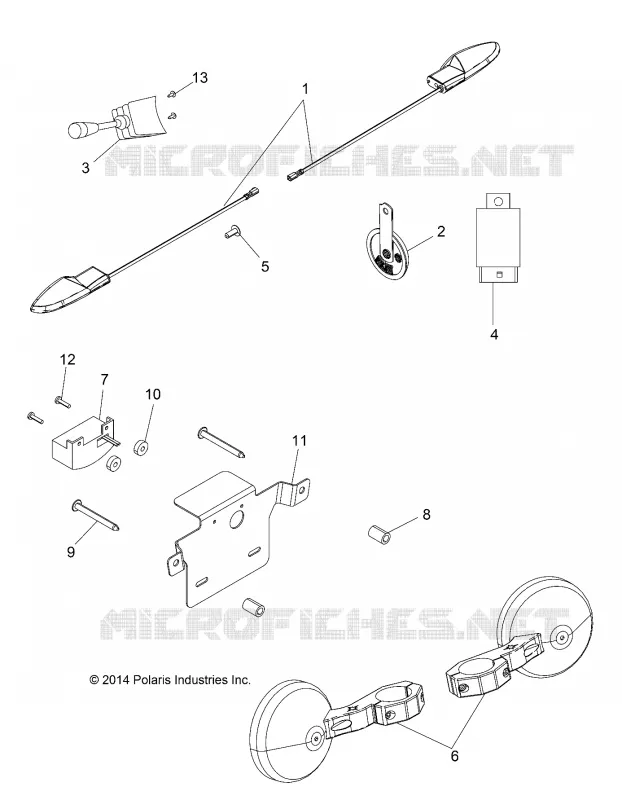 ELEKTRIC, TURN SIGNALS, HORN AND MIRRORS