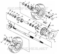 HECKANTRIEB Sport 400L W97BA38C and Trail Blazer W97BA25C (4940124012C003)