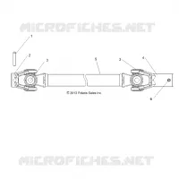 ANTRIEB, FRONT PROP SHAFT