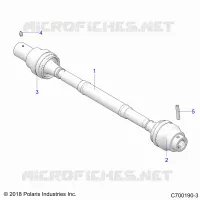 ANTRIEB, FRONT PROP SHAFT