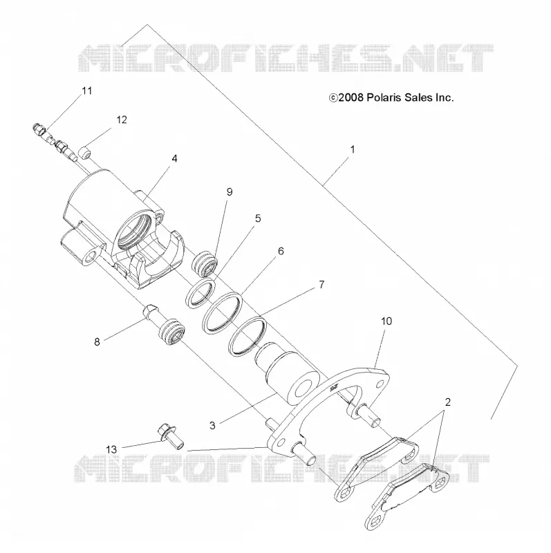 HINTERBREMSE CALIPER
