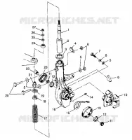 FRONT STREBE BIG BOSS 6X6 400L W97AE38A (4940814081B006)