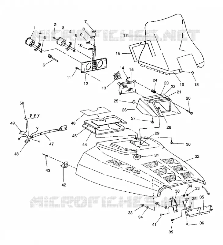 HAUBE ASSEMBLY WIDETRAK / 0932064 (4922982298005A)