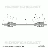 ANTRIEB, FRONT HALF SHAFT