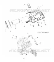 MOTOR, LUFTEINLASS