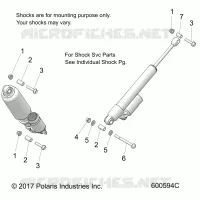 SUSPENSION, REAR SCHOCKS MNTG.