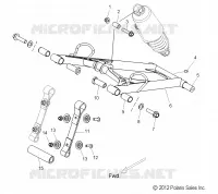 FRONT Drehmomentarm