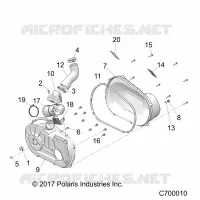 ANTRIEB, CLUTCH COVER AND DUCTING