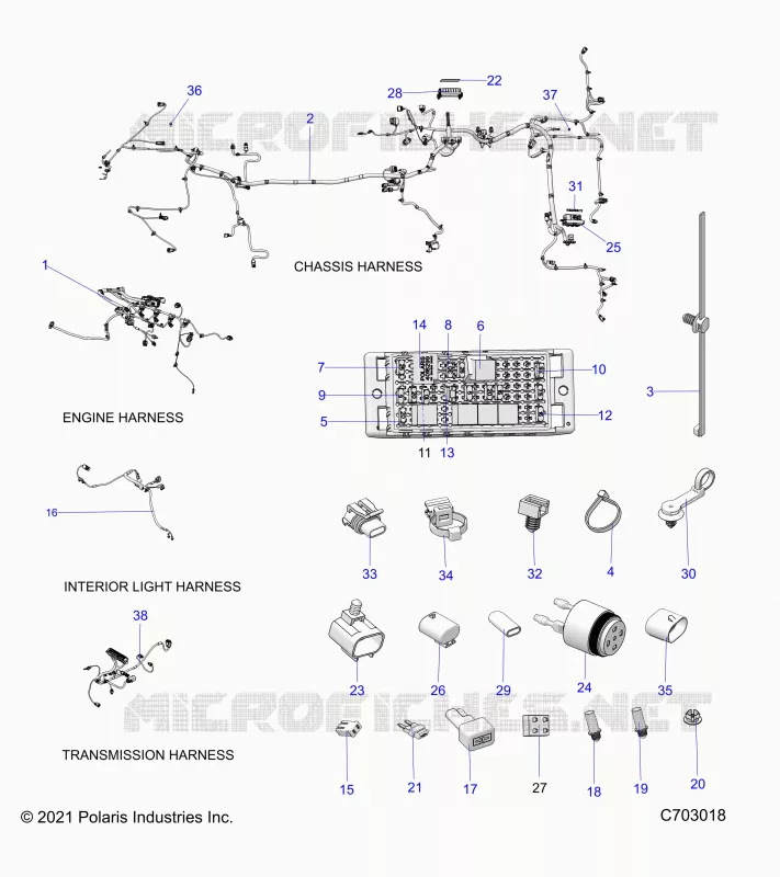 ELEKTRIC, WIRE HARNESS