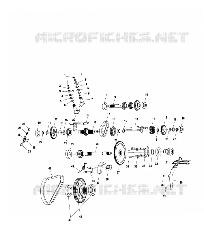 GETRIEBEGEHÄUSE (INTERNAL COMPONENTS)