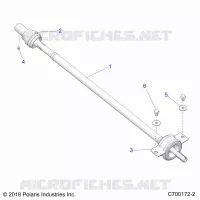 ANTRIEB, REAR PROP SHAFT