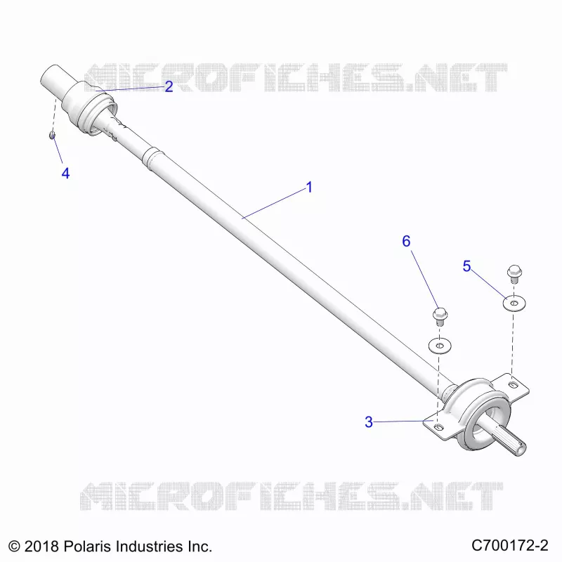 ANTRIEB, REAR PROP SHAFT