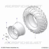 RADS, REAR TIRE