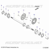 ANTRIEB, REAR AXLE