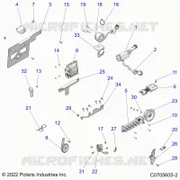ELEKTRIC, WIRE HARNESS COMPONENTS, AND LICENSE PLATE