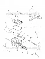 MOTOR, LUFTEINLASS SYSTEM