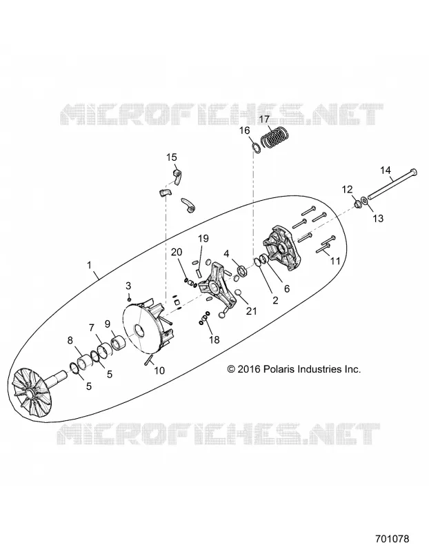ANTRIEB, PRIMARY CLUTCH