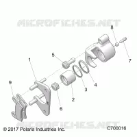 BRAKES, HINTERSATTELS