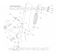 FRONT SUSPENSION STREBE