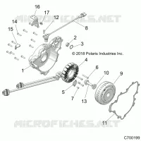 ENGINE, STATOR AND SCHWUNGRAD