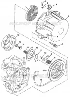 RÜCKZUG ANLASSER ULTRA TOURING 0985378 and EUROPEAN ULTRA TOURING E985378 (4943404340D005)