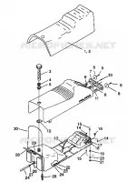 SITZ   GASBEHÄLTER ASSEMBLY TRAIL DELUXE E940262 (49273827380002)