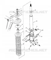 Verstrebung 2X4 400L W957540 (4930093009B001)