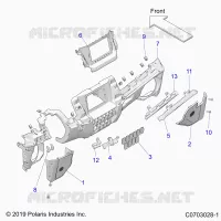 INSTRUMENTENTAFEL LOWER