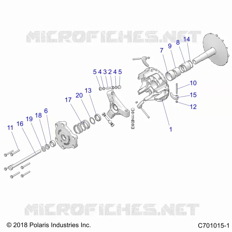 ANTRIEB, PRIMARY CLUTCH