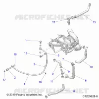 ENGINE, TURBO, COOLING AND OIL