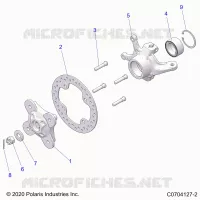 FRONT SUSPENSION CARRIER- Z21N4E99AC/AK/BC/BK/K99AP/AG/BG/BP (C0704127-2)