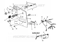 KONSOLE WIDETRAK GT 0962061 and EUROPEAN WIDETRAK GT E962061 (4931623162A013)