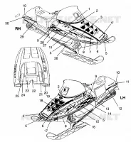 DECALS 600 XCR 0961676 AND EUROPEAN 600 XCR E961676 (4932123212A011)