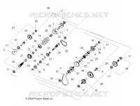 ANTRIEB, MAIN GETRIEBEGEHÄUSE INTERNALS