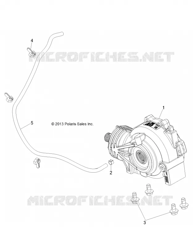 ANTRIEB, FRONT GEARCASE MOUNTING
