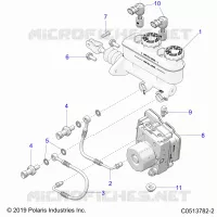 BRAKES, MASTER CYLINDER AND ABS MODULE