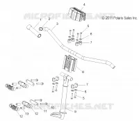 UPPER LENKEN   HANDLEBAR ASM.