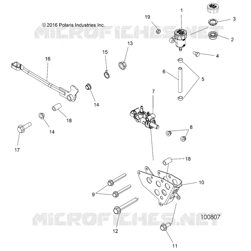 BRAKES, BRAKE PEDAL AND MASTER CYLINDER