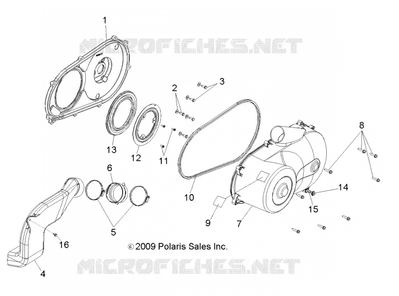 ANTRIEB, CLUTCH COVER