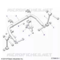 SUSPENSION, FRONT STABILISATORSTANGE- G21GXZ99AM/BM (C701011-2)