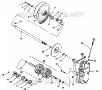 ANTRIEB ASSEMBLY CLASSIC E942865 and  CLASSIC TOURING E942875 (49274027400020)