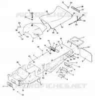 CHASSIS AND SITZ INDY LITE/STAR LITE (4921332133001A)