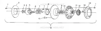 angetriebene Kupplungs 500 0972764,  EUROPEAN 500 E972764, 500 SKS 0972564,  EUROPEA (4938393839C009)