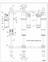 HINTERRADAUFHÃ„NGUNG SHOCK INTERNALS